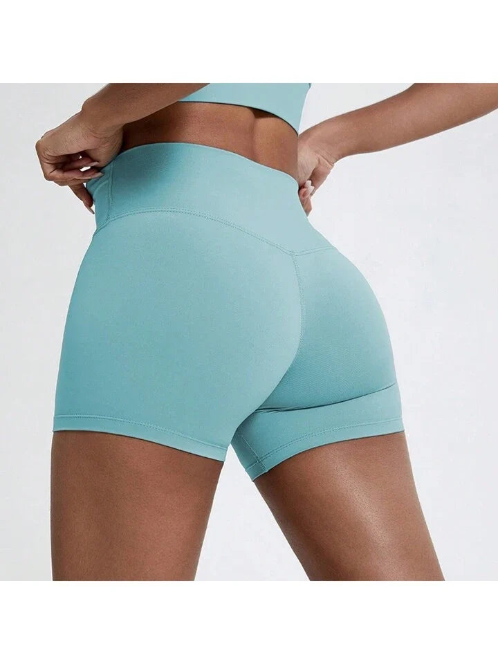 High Waisted Yoga Shorts, Cycling Shorts, Running Shorts, Moisture Wicking, Breathable, Quick Dry Athletic Shorts For Women Booty Shorts