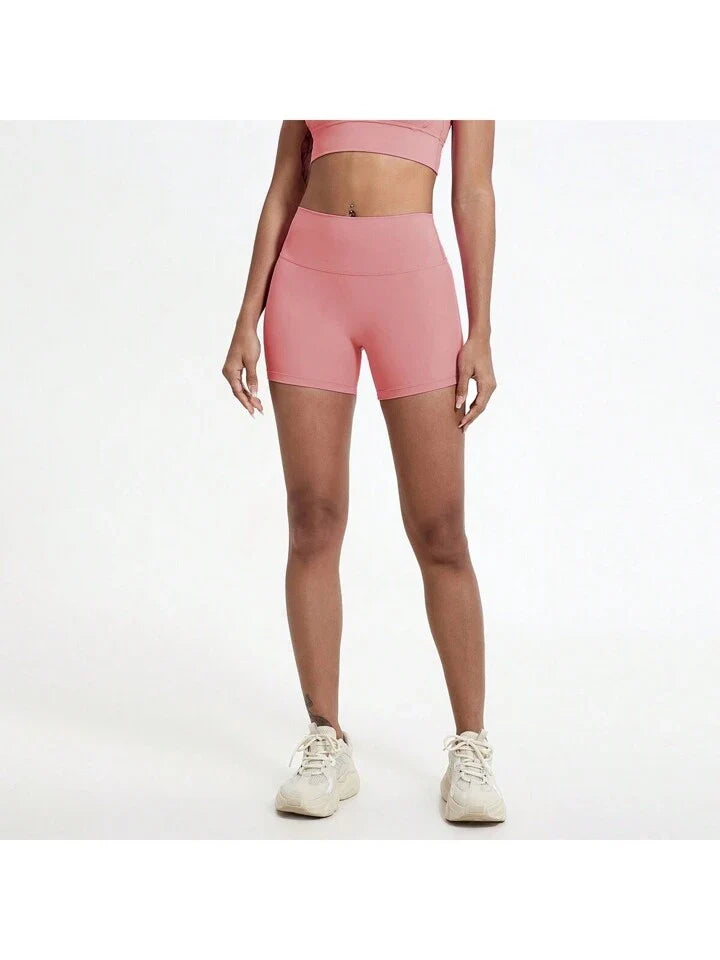 High Waist Yoga Shorts, Cycling Shorts, Running Tights, Moisture Wicking, Quick-Drying, Butt Lifting Women's Fitness Shorts Booty Shorts