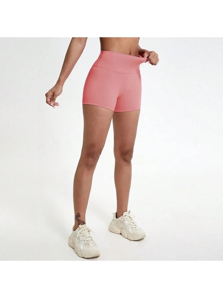 High Waist Yoga Shorts, Cycling Shorts, Running Tights, Moisture Wicking, Quick-Drying, Butt Lifting Women's Fitness Shorts Booty Shorts
